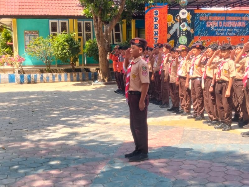 Pengukuhan Gudep SMPN 3 Asembagus